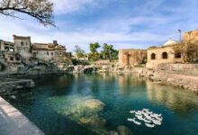 Sacred pond at katasraj temple, believed to be created from lord shiva’s tears after sati’s death