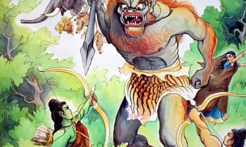 The liberation of viradha