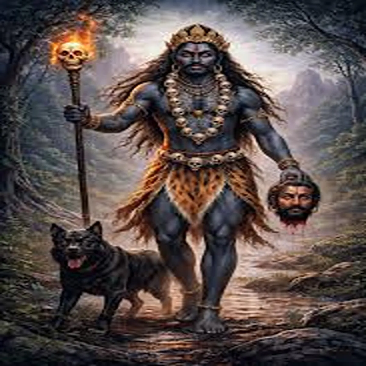 Kalbhairav sacred legend behind origin lord