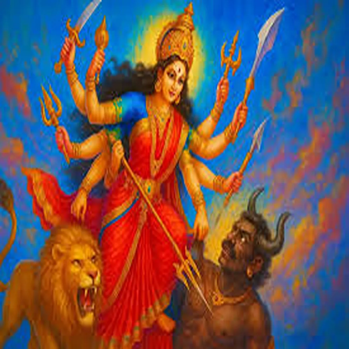 Devotion significance meaning mahishasura mardini stotram