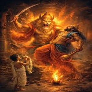 Narasimha hiranyakashipu legend