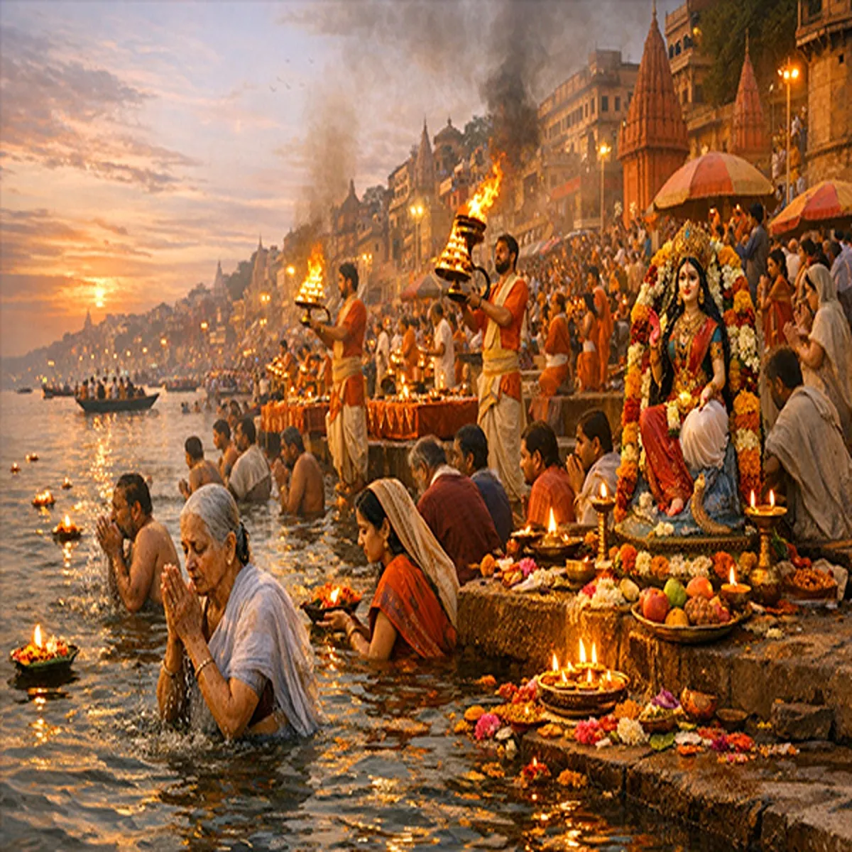 Pilgrimage ganga saptami highlights sacred legends
